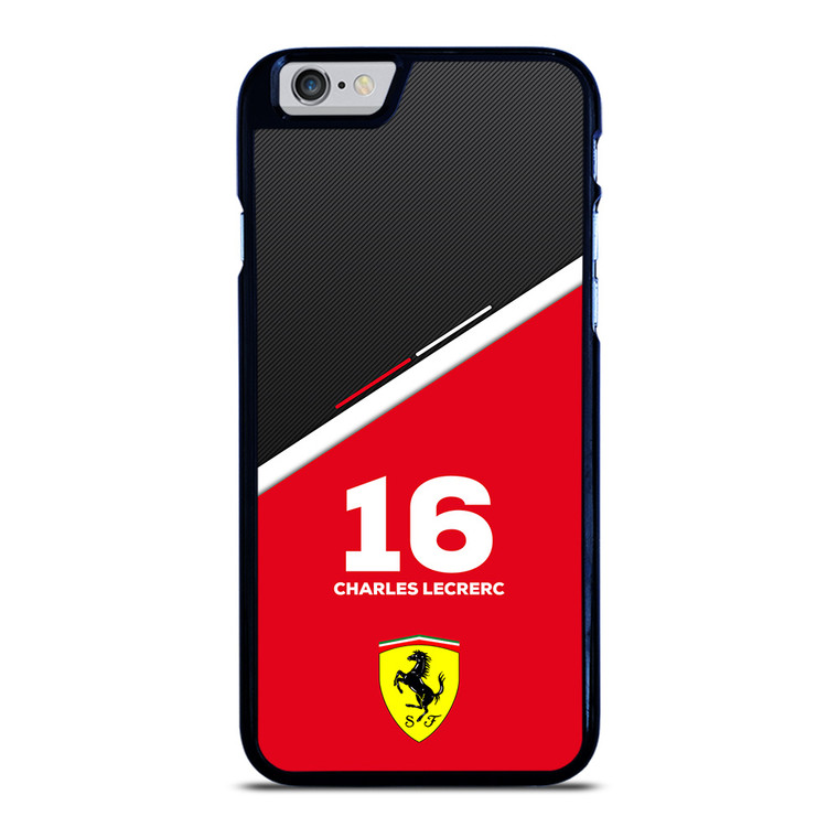 CHARLES LECLERC FERRARI FORMULA ONE F1 RACING 2 iPhone 6 / 6S Case Cover