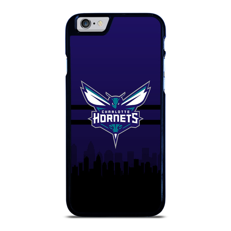 CHARLOTTE HORNETS NBA SKYLINE iPhone 6 / 6S Case Cover