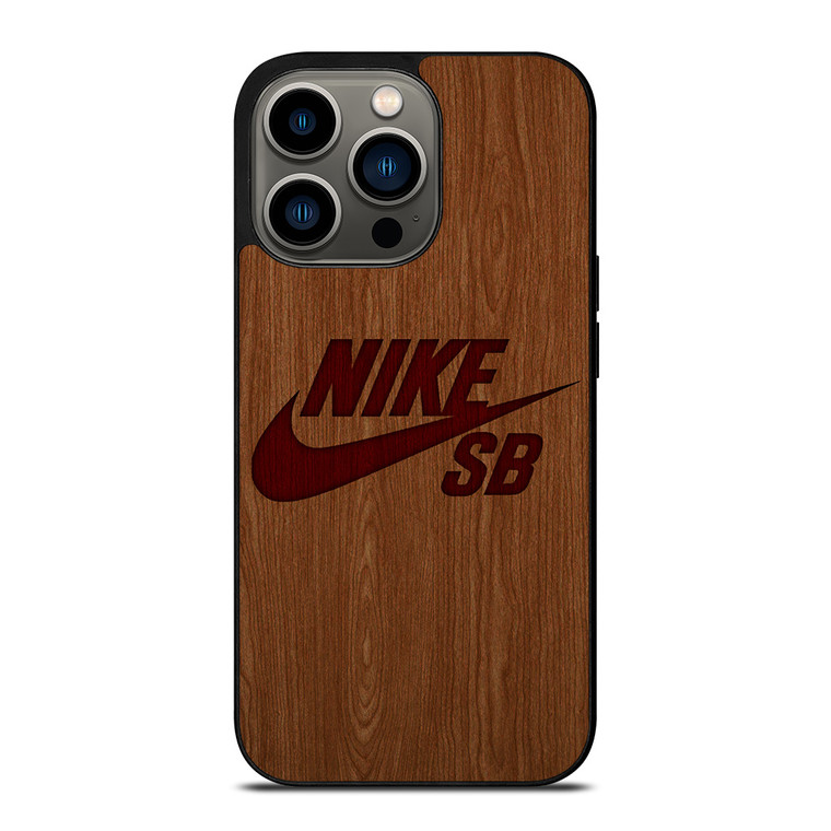 NIKE SKATEBOARD WOODEN LOGO iPhone 13 Pro Case Cover