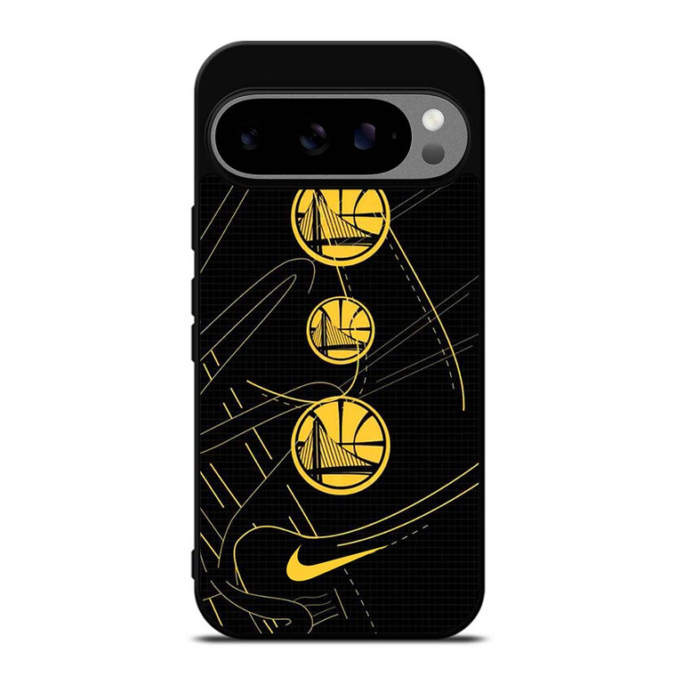 GOLDEN STATE WARRIORS NIKE NBA BASKETBALL Google Pixel 9 Pro XL Case Cover