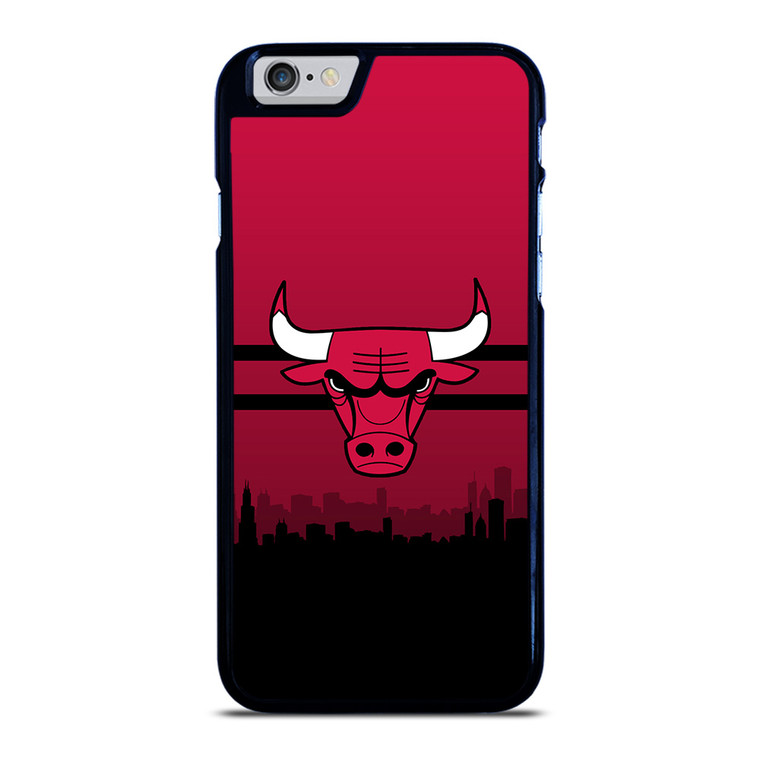 CHICAGO BULLS NBA SKYLINE iPhone 6 / 6S Case Cover