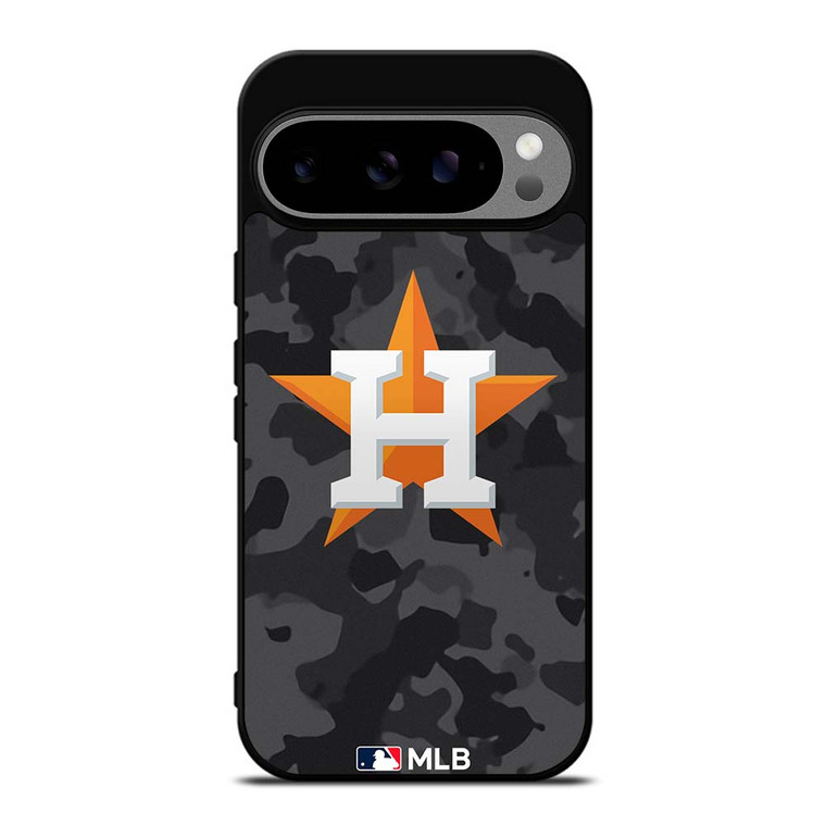 HOUSTON ASTROS BASEBALL BLACK CAMO Google Pixel 9 Pro XL Case Cover