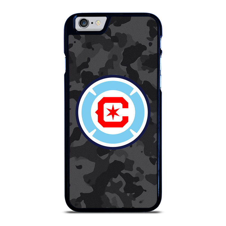 CHICAGO FIRE MLS BLACK CAMO iPhone 6 / 6S Case Cover