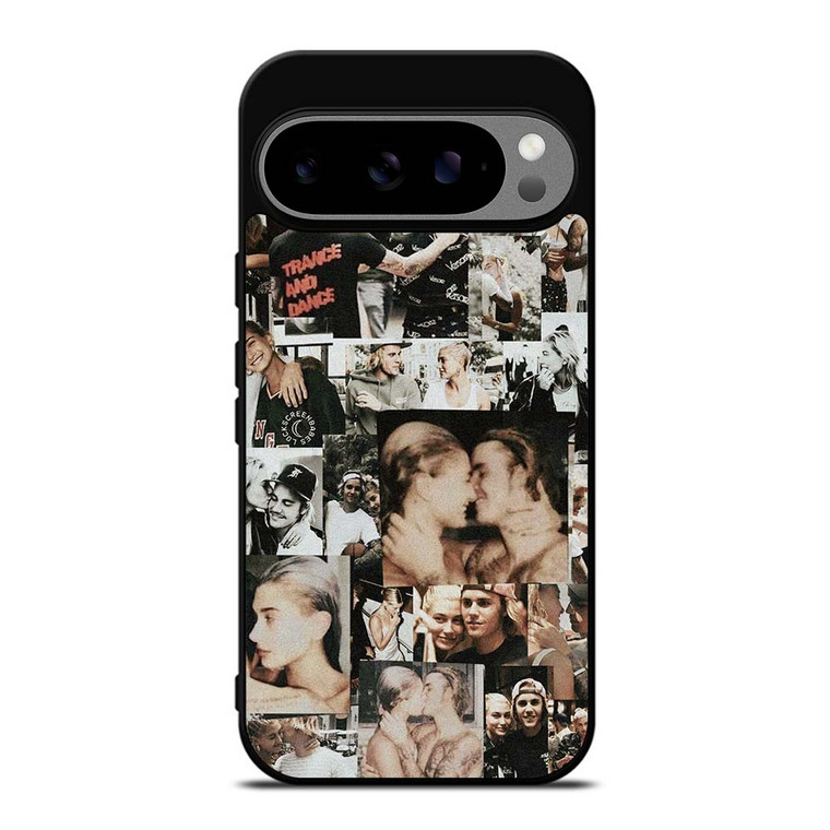 JUSTIN AND HAILEY BIEBER COLLAGE 2 Google Pixel 9 Pro XL Case Cover