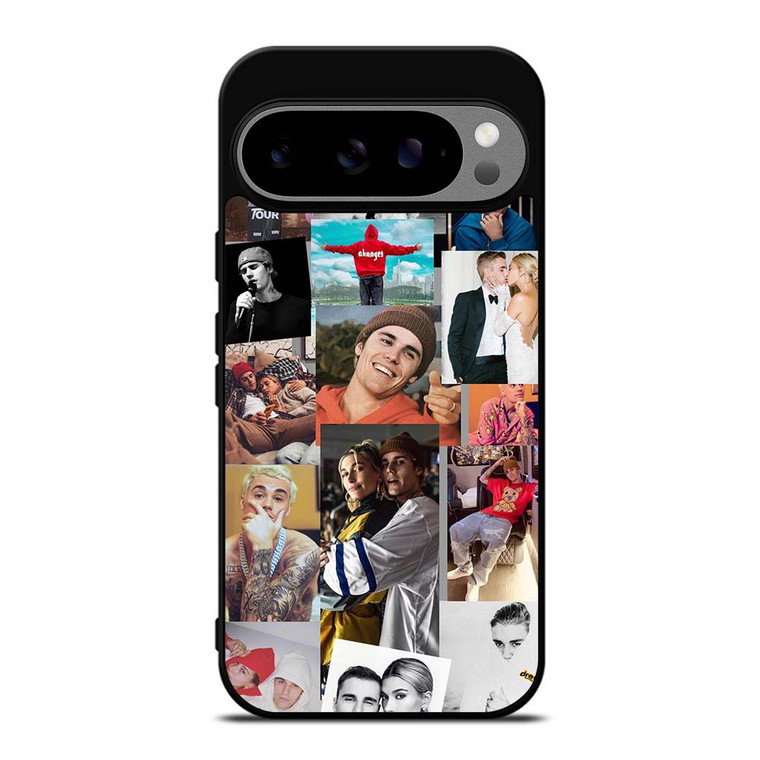 JUSTIN AND HAILEY BIEBER COLLAGE Google Pixel 9 Pro XL Case Cover