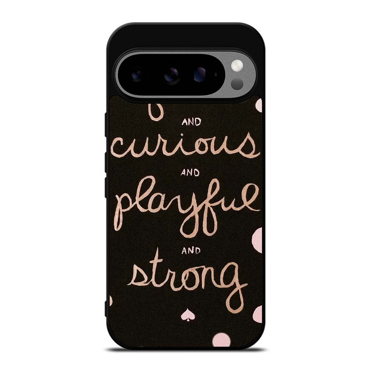 KATE SPADE NEW YORK QUOTES POLKADOT Google Pixel 9 Pro XL Case Cover