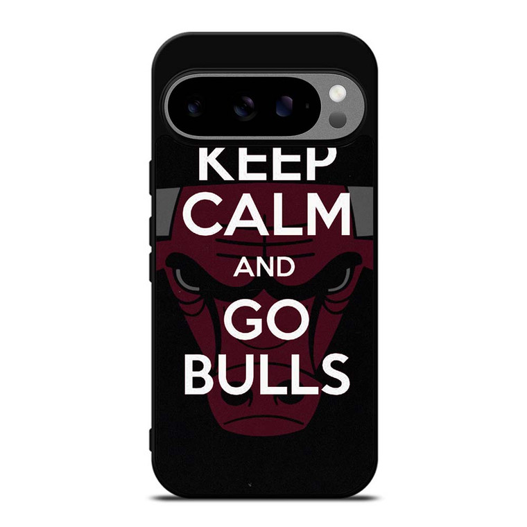 KEEP CALM AND GO CHICAGO BULLS Google Pixel 9 Pro XL Case Cover