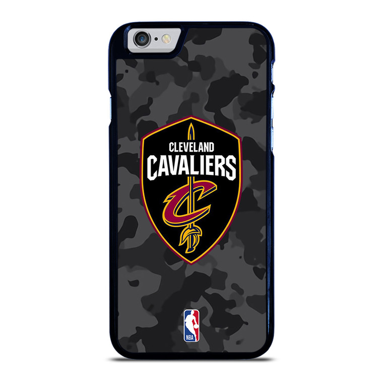 CLEVELAND CAVALIERS BLACK CAMO iPhone 6 / 6S Case Cover