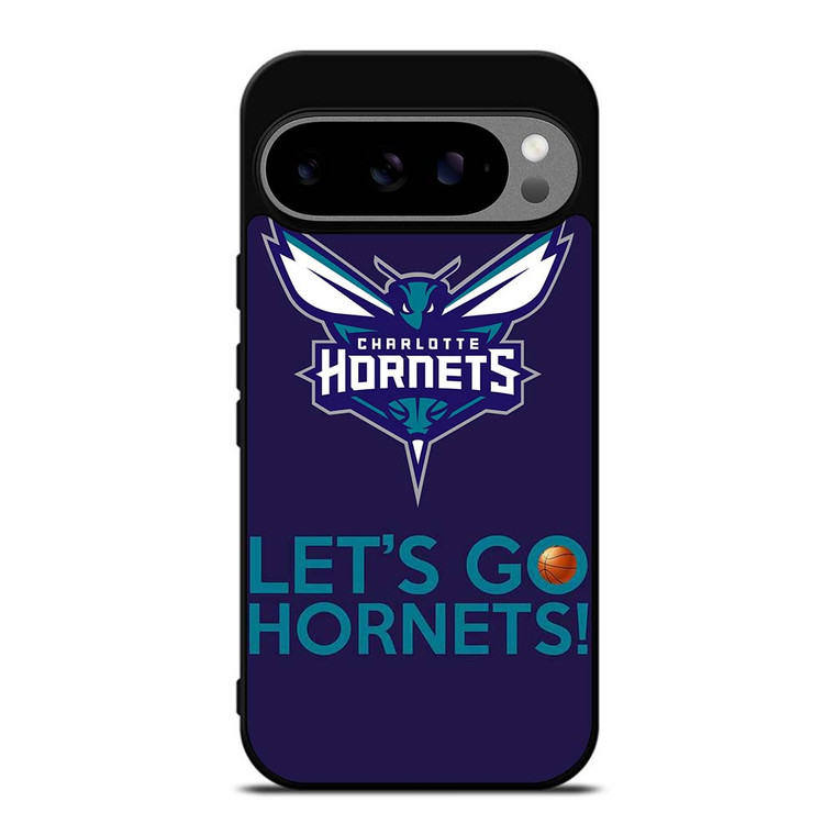 LETS GO CHARLOTTE HORNETS NBA BASKETBALL Google Pixel 9 Pro XL Case Cover