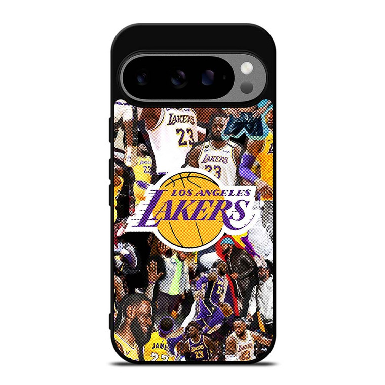 LOS ANGELES LAKERS LEBRON JAMES NBA BASKETBALL Google Pixel 9 Pro XL Case Cover