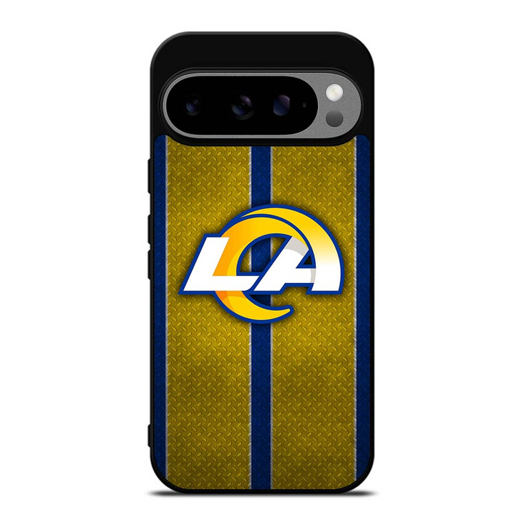 LOS ANGELES RAMS NFL METAL STRIPE Google Pixel 9 Pro XL Case Cover