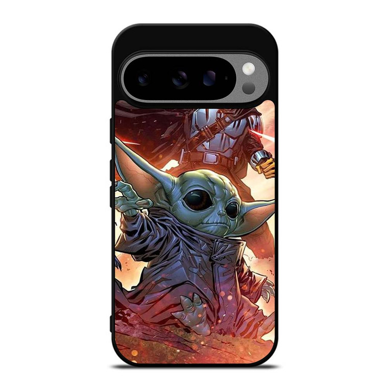 MANDALORIAN AND BABY YODA STAR WARS Google Pixel 9 Pro XL Case Cover