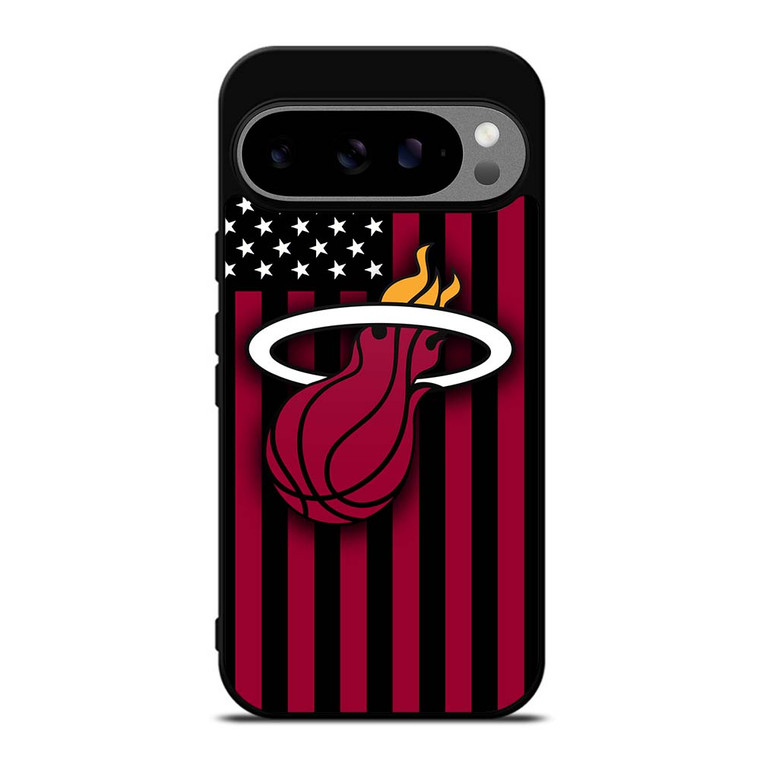 MIAMI HEATS NBA USA FLAG Google Pixel 9 Pro XL Case Cover