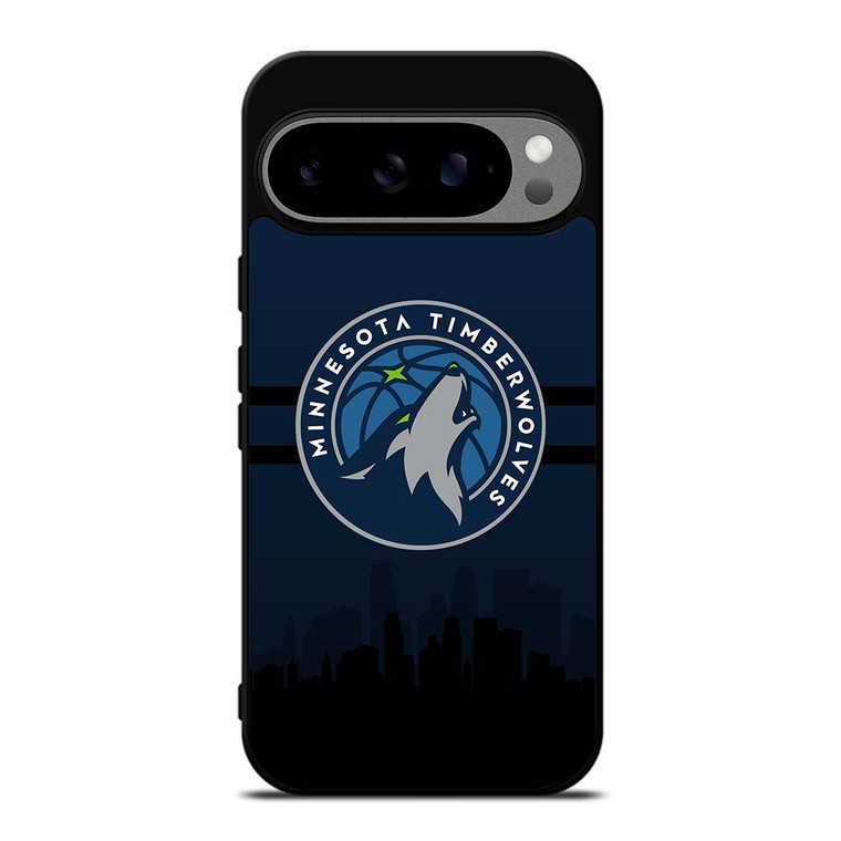 MINNESOTA TIMBERWOLVES NBA SKYLINE Google Pixel 9 Pro XL Case Cover