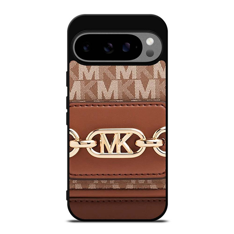 MK MICHAEL KORS LOGO BROWN BAG Google Pixel 9 Pro XL Case Cover