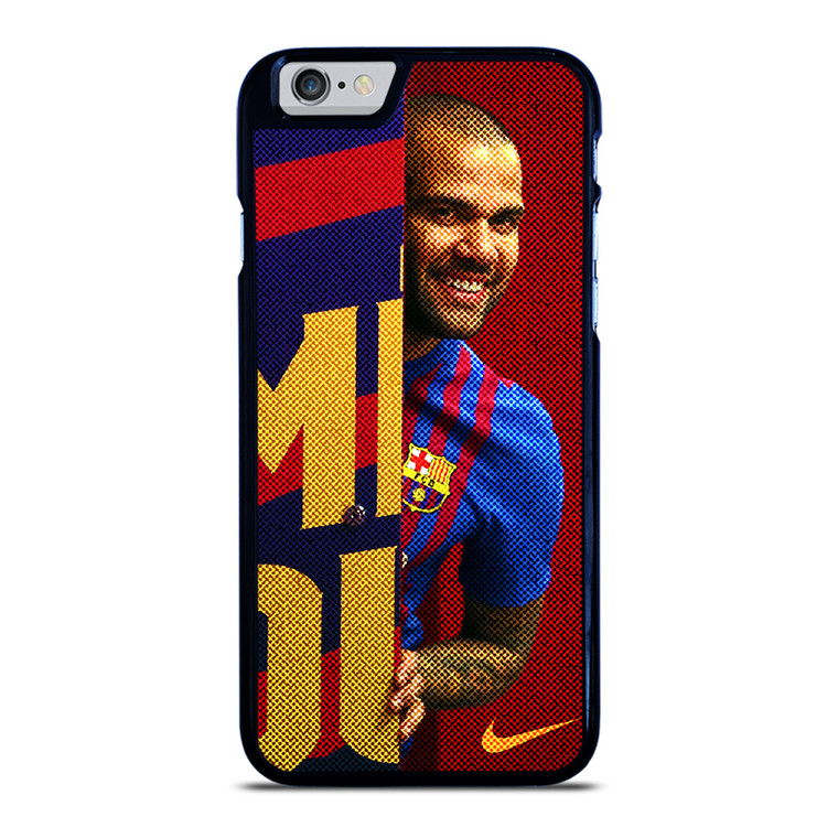 DANI ALVES FC BARCELONA NIKE iPhone 6 / 6S Case Cover