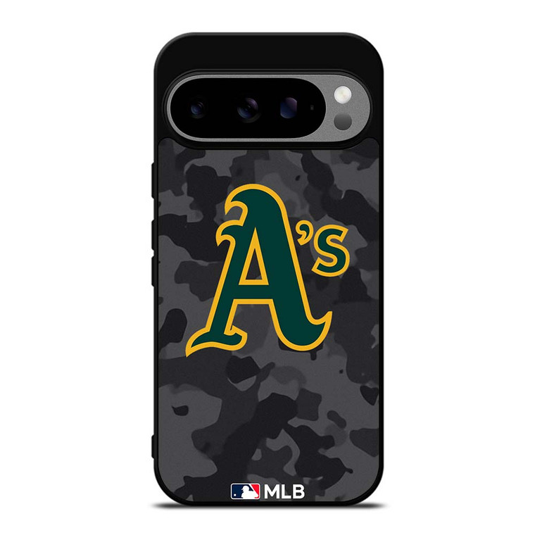 OAKLAND ATHLETICS BASEBALL BLACK CAMO Google Pixel 9 Pro XL Case Cover