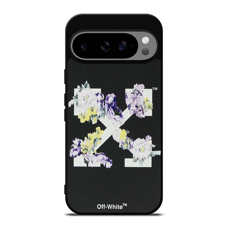 OFF WHITE FLORAL LOGO Google Pixel 9 Pro XL Case Cover