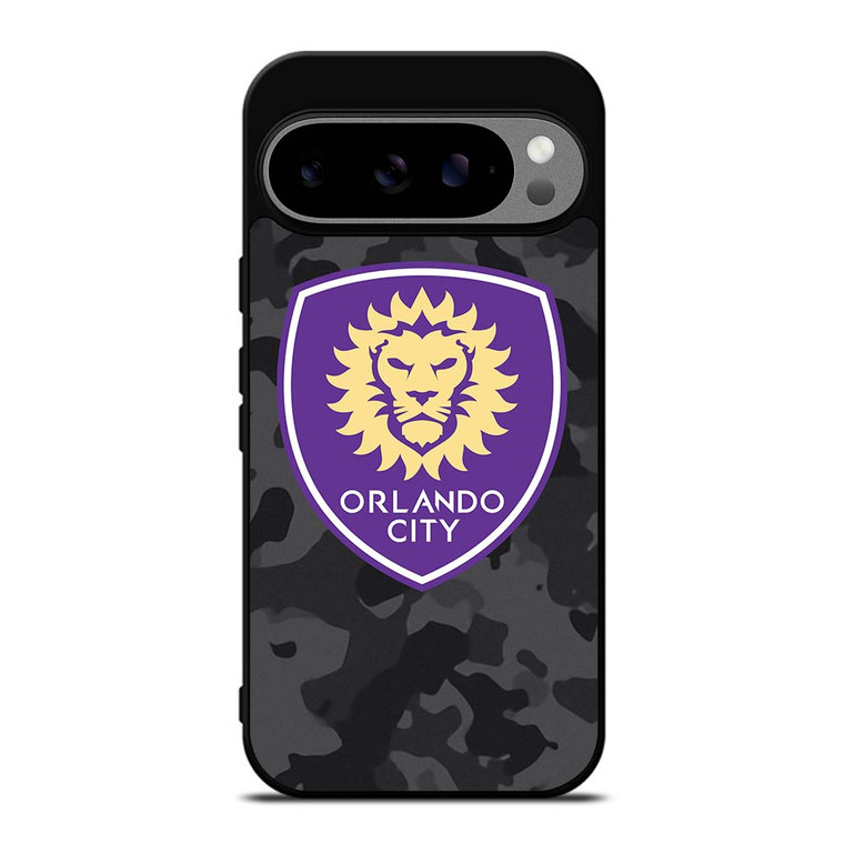 ORLANDO CITY SC MLS BLACK CAMO Google Pixel 9 Pro XL Case Cover