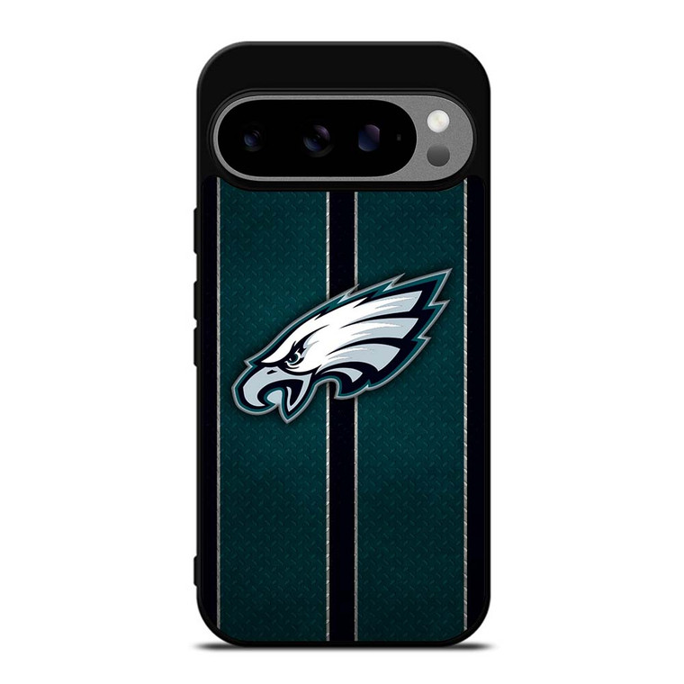 PHILADELPHIA EAGLES NFL METAL STRIPE Google Pixel 9 Pro XL Case Cover