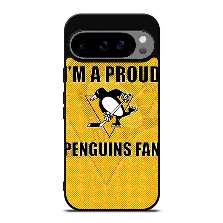 PITTSBURGH PENGUINS NHL HOCKEY FANS 3 Google Pixel 9 Pro XL Case Cover