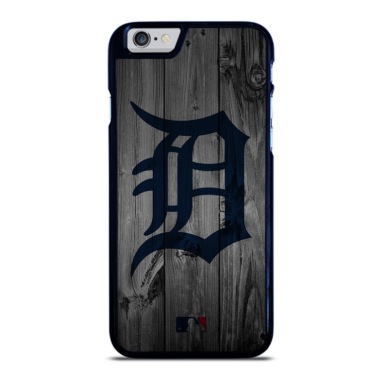 DETROIT TIGERS BASEBALL MLB WOOD LOGO iPhone 6 / 6S Case Cover