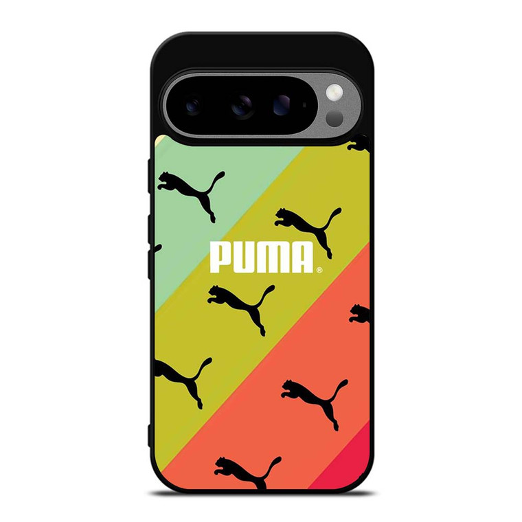 PUMA LOGO STRIPE PATTERN Google Pixel 9 Pro XL Case Cover