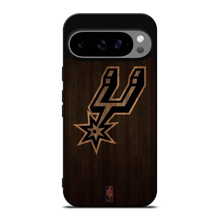 SAN ANTONIO SPURS BASKETBALL COURT NBA Google Pixel 9 Pro XL Case Cover