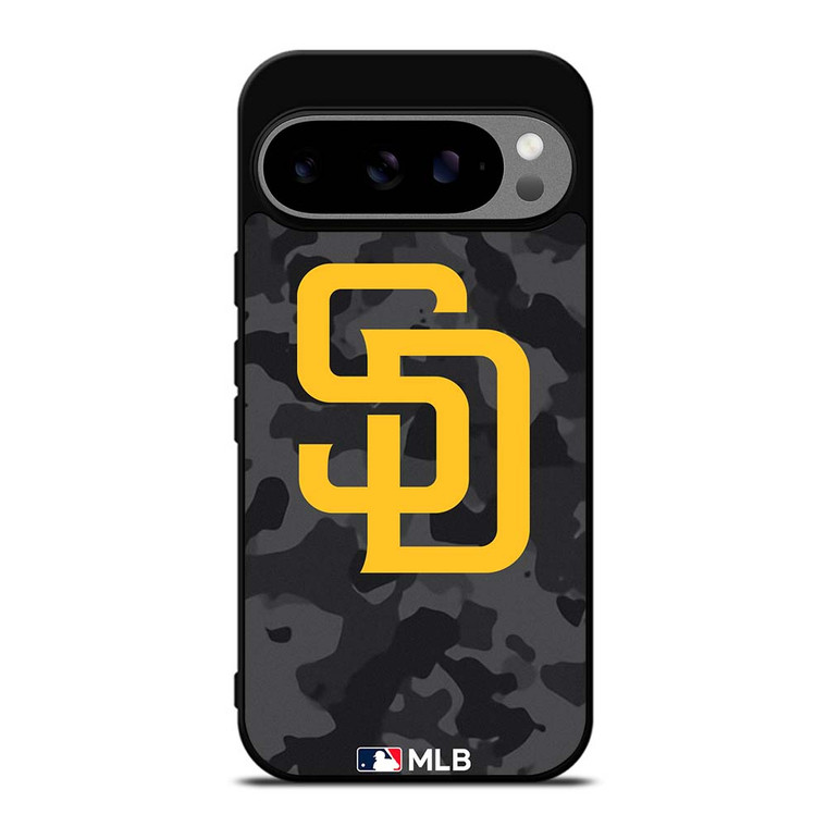 SAN DIEGO PADRES BASEBALL BLACK CAMO Google Pixel 9 Pro XL Case Cover