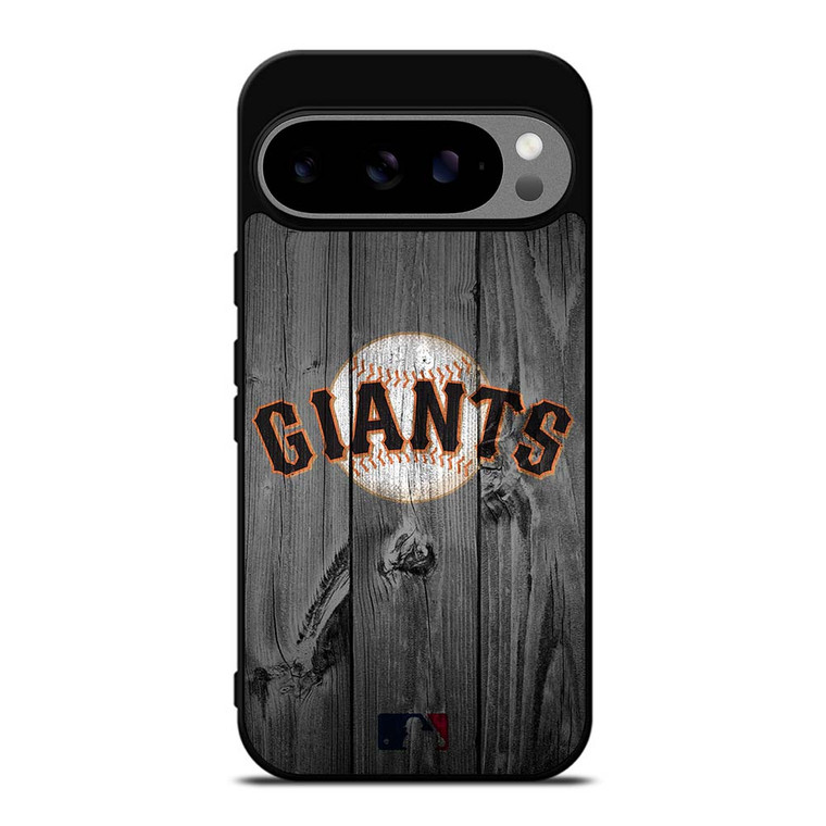 SAN FRANCISCO GIANTS BASEBALL MLB WOOD LOGO Google Pixel 9 Pro XL Case Cover
