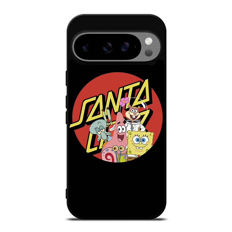 SANTA CRUZ X SPONGEBOB Google Pixel 9 Pro XL Case Cover