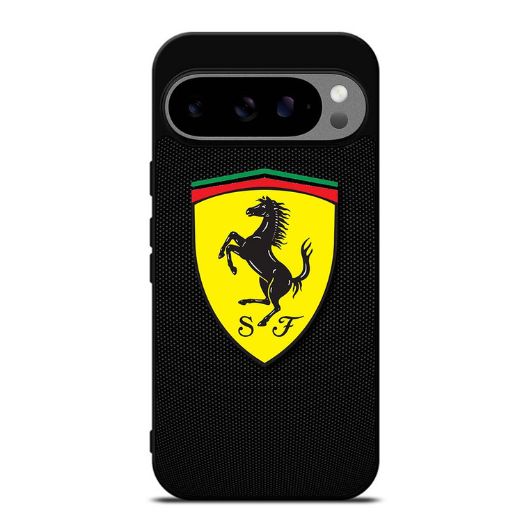 SCUDERIA FERRARI CARBON FIBER Google Pixel 9 Pro XL Case Cover