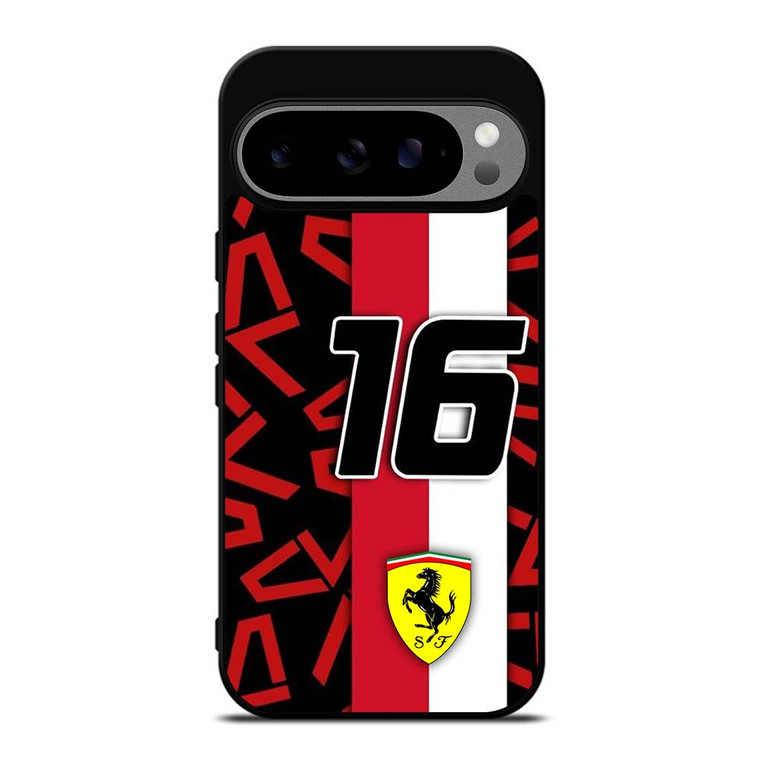 SCUDERIA FERRARI CHARLES LECLERC F1 FORMULA ONE Google Pixel 9 Pro XL Case Cover