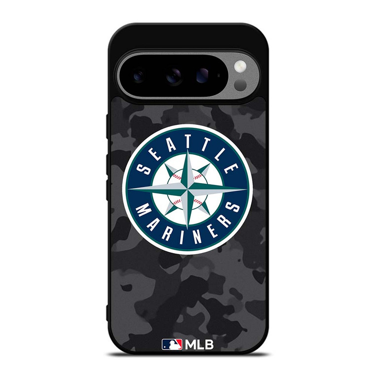 SEATTLE MARINERS BASEBALL BLACK CAMO Google Pixel 9 Pro XL Case Cover