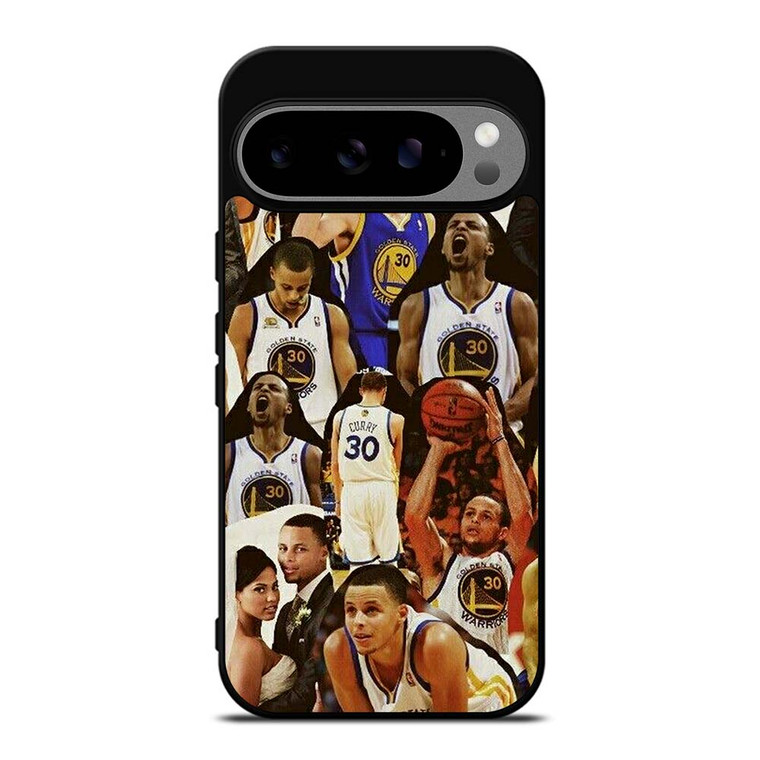 STEPHEN CURRY GOLDEN STATE WARRIOR COLLAGE Google Pixel 9 Pro XL Case Cover