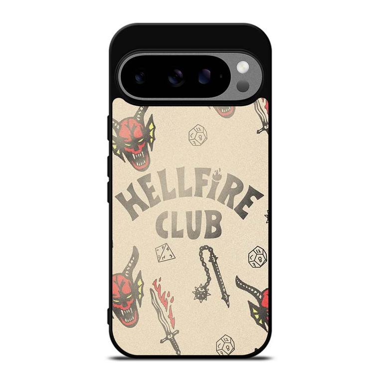 STRANGER THINGS 4 HELLFIRE CLUB Google Pixel 9 Pro XL Case Cover