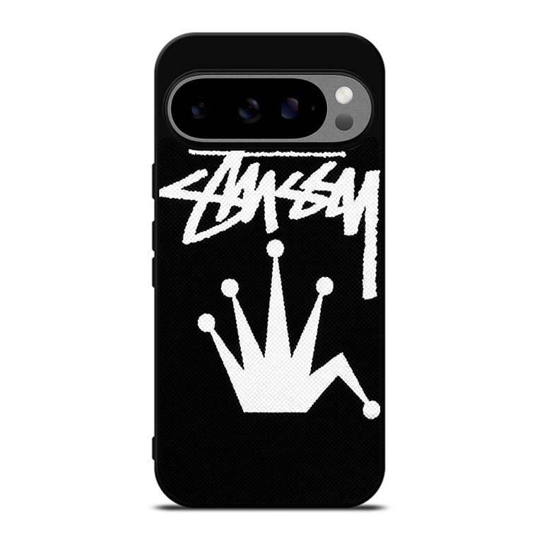 STUSSY PARIS BENT CROWN Google Pixel 9 Pro XL Case Cover