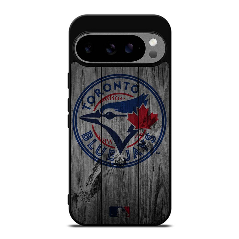 TORONTO BLUE JAYS BASEBALL MLB WOOD LOGO Google Pixel 9 Pro XL Case Cover