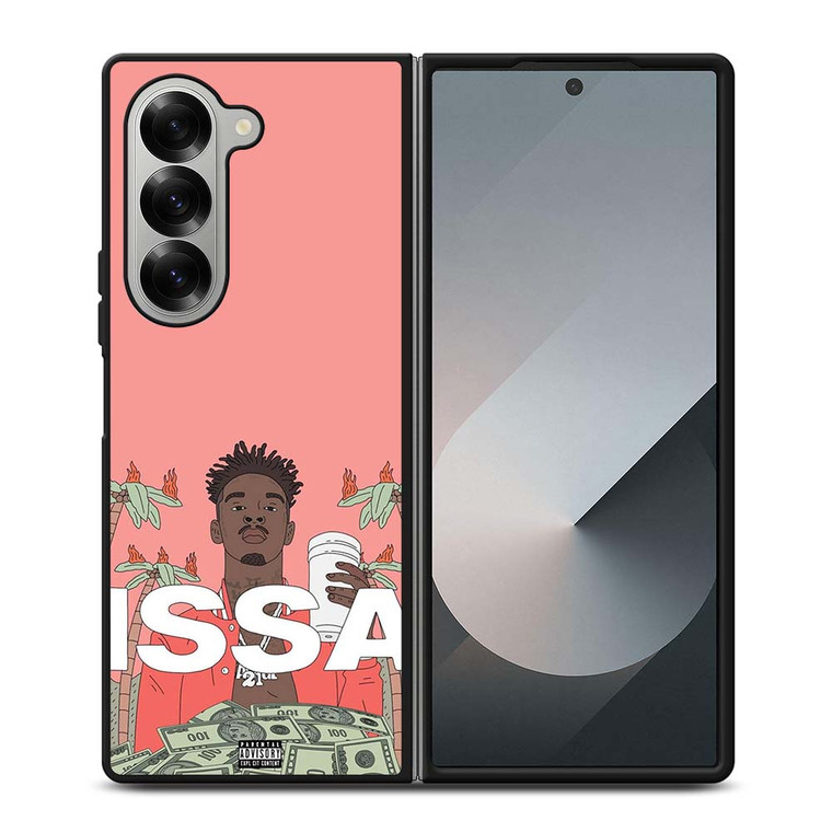 21 SAVAGE ISSA ALBUM Samsung Galaxy Z Fold 6 Case Cover