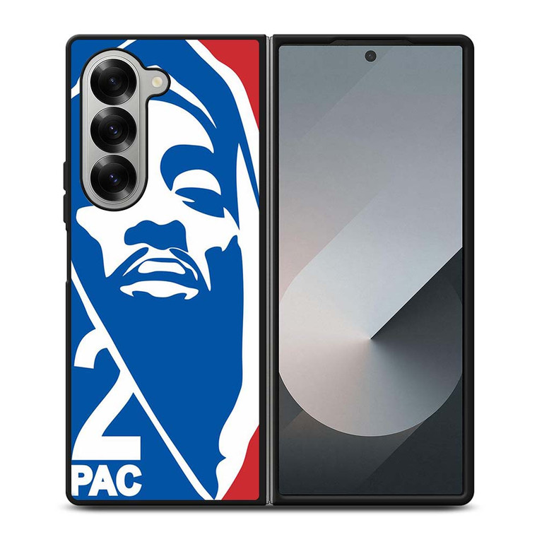 2PAC TUPAC SHAKUR NBA LOGO Samsung Galaxy Z Fold 6 Case Cover