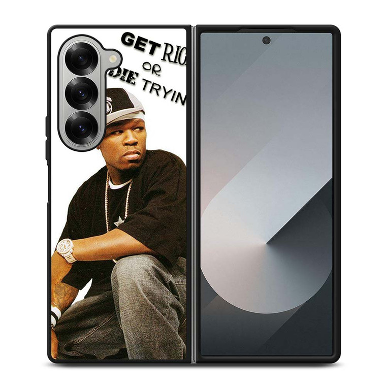 50 CENT GET RICH OR DIE TRYIN Samsung Galaxy Z Fold 6 Case Cover