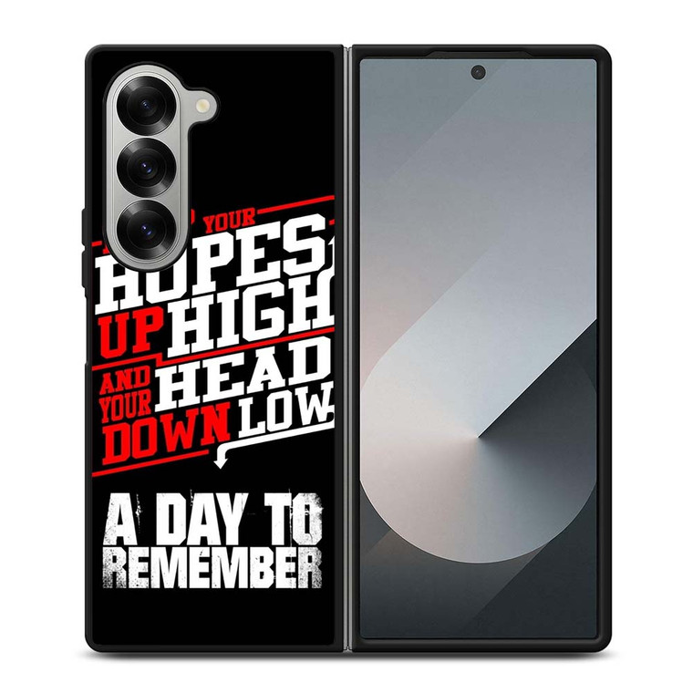A DAY TO REMEMBER QUOTES Samsung Galaxy Z Fold 6 Case Cover