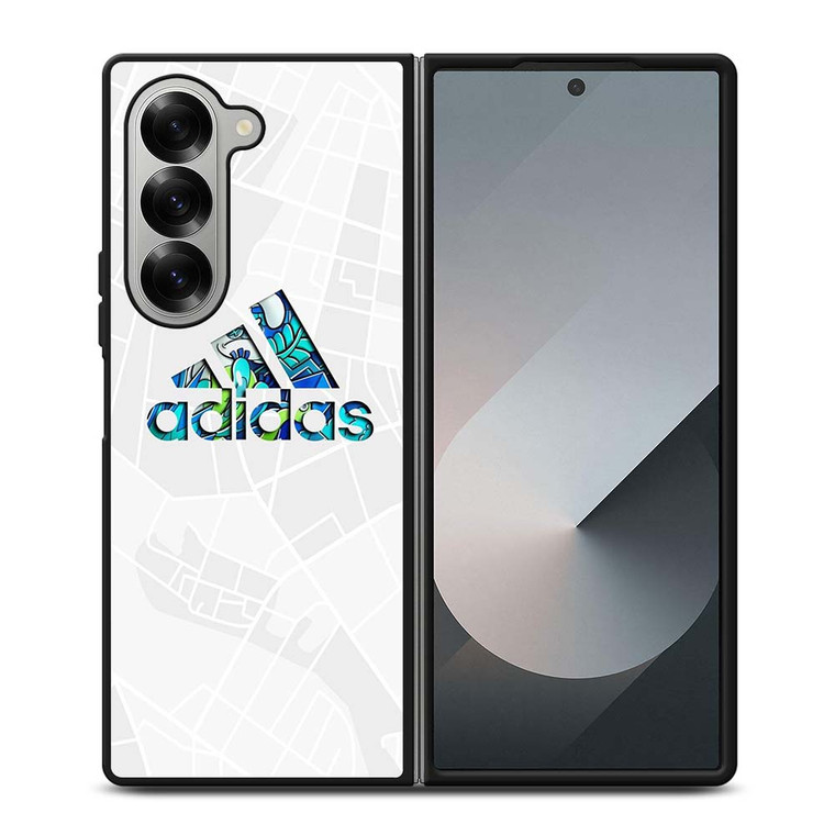 ADIDAS LOGO FLORAL SUMMER ICON Samsung Galaxy Z Fold 6 Case Cover