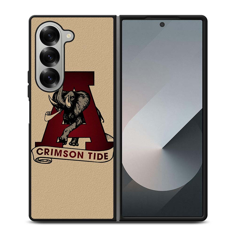 ALABAMA CRIMSON TIDE ROLL FOOTBALL Samsung Galaxy Z Fold 6 Case Cover