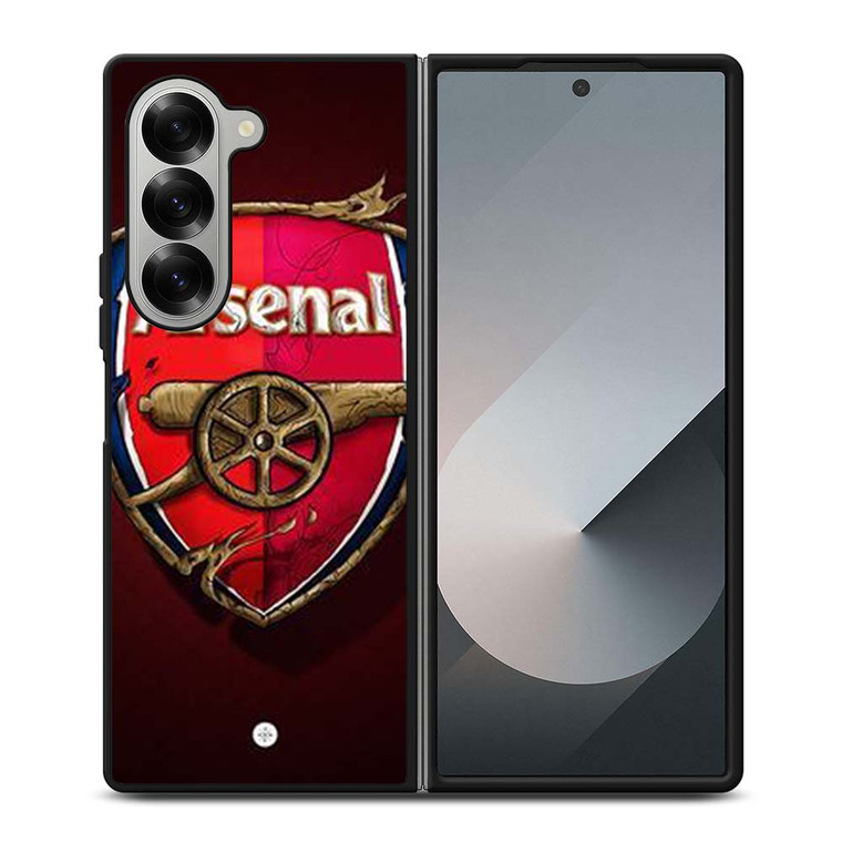 ARSENAL FC LOGO THE GUNNERS FOOTBALL CLUB Samsung Galaxy Z Fold 6 Case Cover