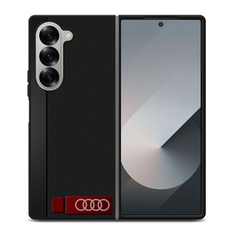 AUDI CAR CARBON LOGO Samsung Galaxy Z Fold 6 Case Cover