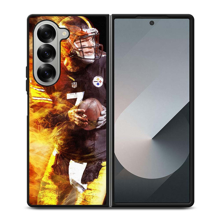 BEN ROETHLISBERGER PITTSBURGH STEELERS Samsung Galaxy Z Fold 6 Case Cover