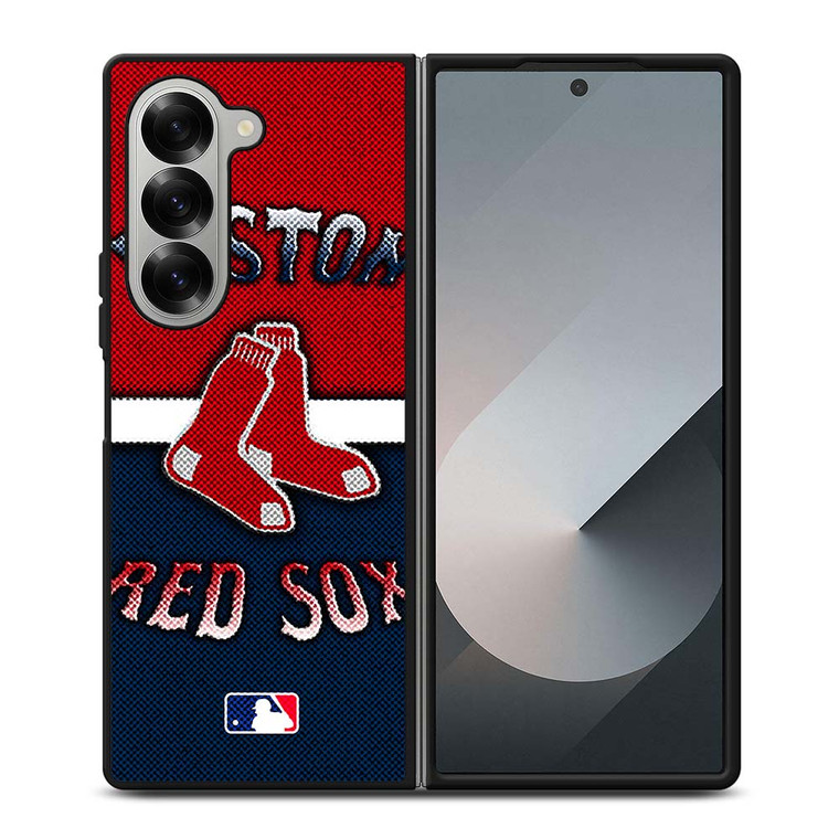 BOSTON RED SOX MLB BASEBALL Samsung Galaxy Z Fold 6 Case Cover