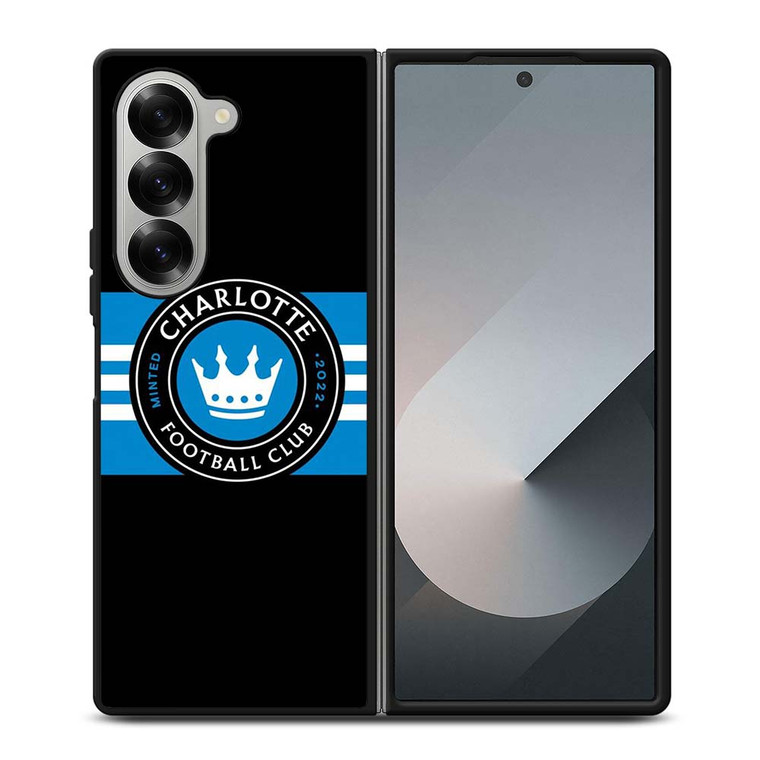 CHARLOTTE FOOTBALL CLUB MLS SOCCER TEAM Samsung Galaxy Z Fold 6 Case Cover