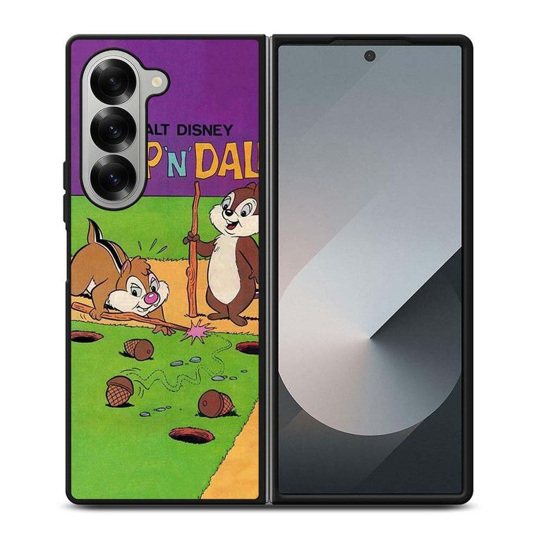 CHIP AND DALE DISNEY CARTOON CLASSIC Samsung Galaxy Z Fold 6 Case Cover